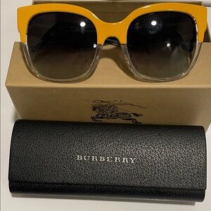 Burberry Yellow Women's Sunglasses